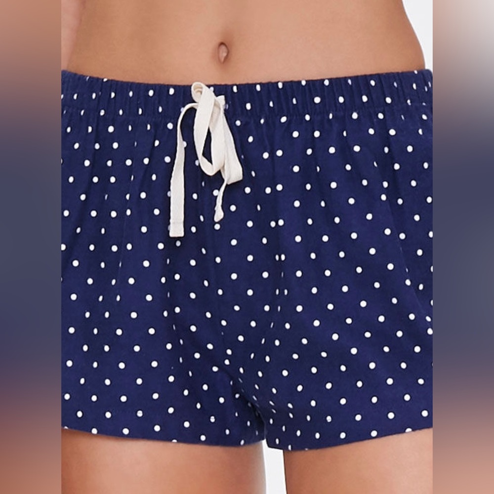 Polka Dot Pajama Shorts